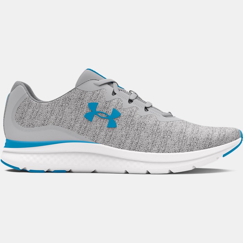 Men's  Under Armour  Charged Impulse 3 Knit Running Shoes Mod Gray / Mod Gray / Capri 8